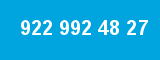 922 992 48 27 922 992 48 27